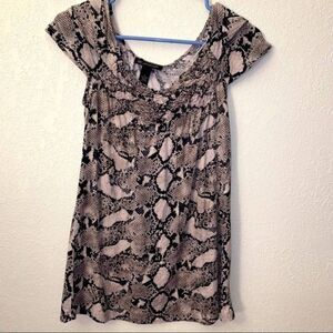 INC International Concepts Leopard Print Tank/Camisole